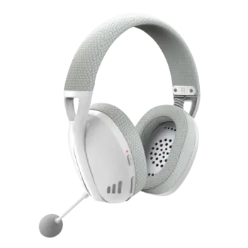 Auriculares Gamer Inalámbricos Blanco con Gris Ire Redragon