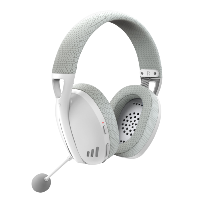 Auriculares Gamer Inalámbricos Blanco con Gris Ire Redragon