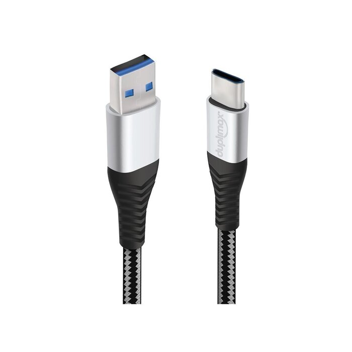Cable Negro USB_ Tipo C_ Duplimax Platinum