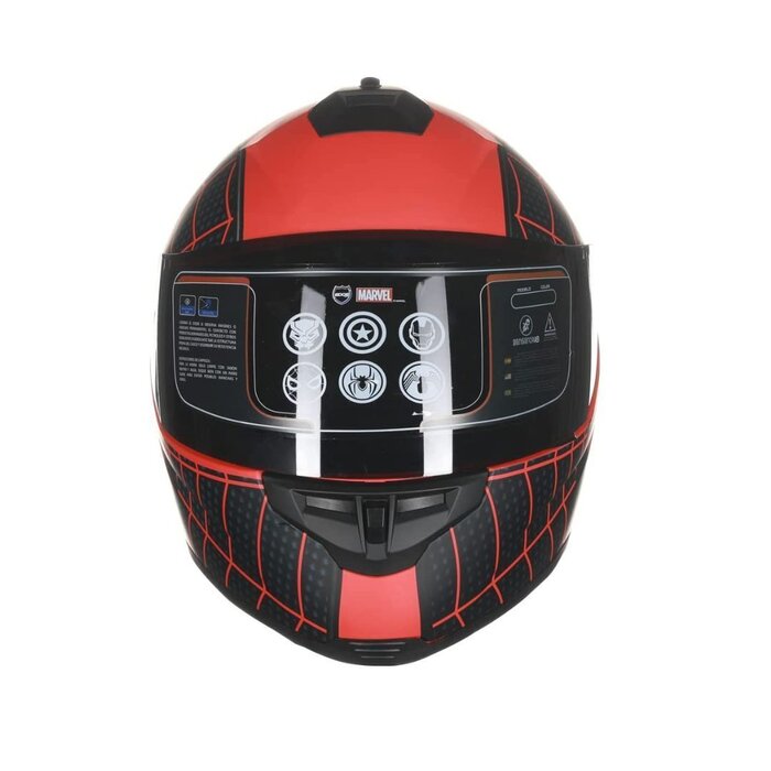 Casco Motociclista Marvel Miles Morales Talla M Edge M007MM1.2