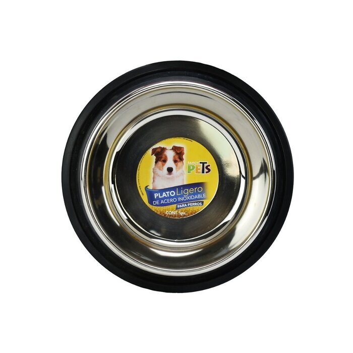 Plato Ligero de Acero 64 oz (1.8 kg) Fancy Pets