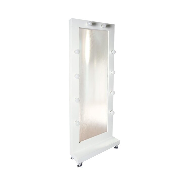 Espejo Marco Riverside Blanco