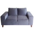 Sala Alpes Holland Velvet Deepgrey