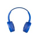 Audífonos Bluetooth Manos Libres Acabados Metálicos Azul Mitzu