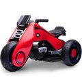 Mini Moto Eléctrica Rojo Recargable Infantil Honey Whale