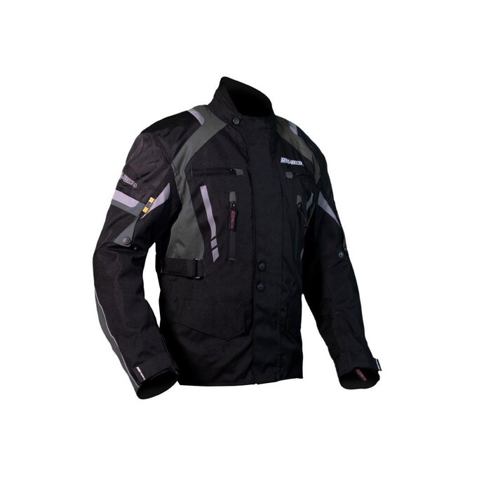 Chamarra Motociclista RMTECH SP-1044 Negra Talla Grande