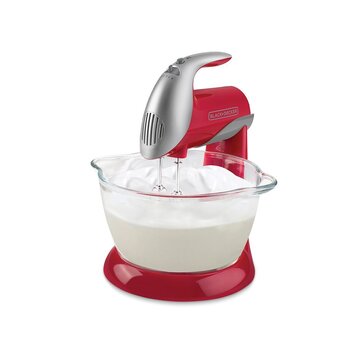 Batidora Roja de Pedestal Black+Decker_ 250 Watts