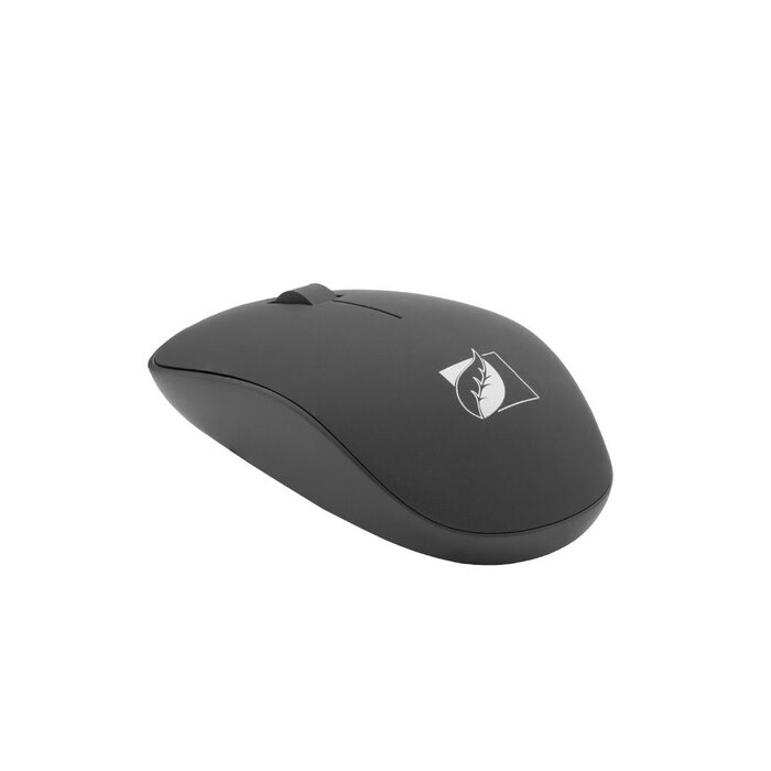 Mouse Inalámbrico 1000 DPIS Negro Green Leaf