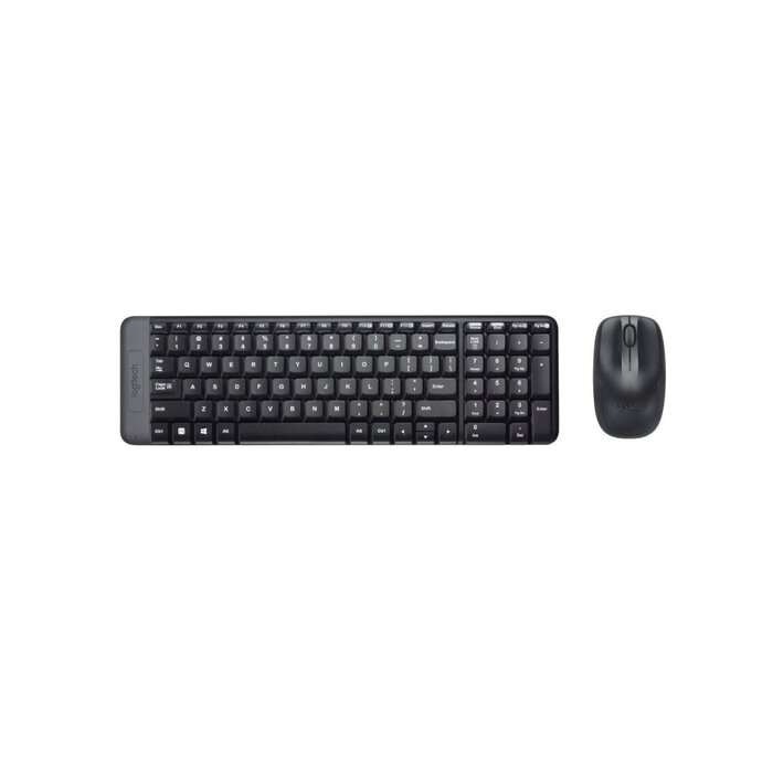 Kit de Teclado y Mouse Inalámbrico Logitech MK220