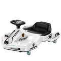 Go Kart Eléctrico Infantil Blanco Honey Whale K1