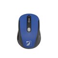 Mouse Inalámbrico Acabado Rubber 1600 Dpis Green Leaf azul