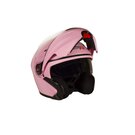 Casco Techx2 Force TX-901 Abatible Rosa Talla Mediano