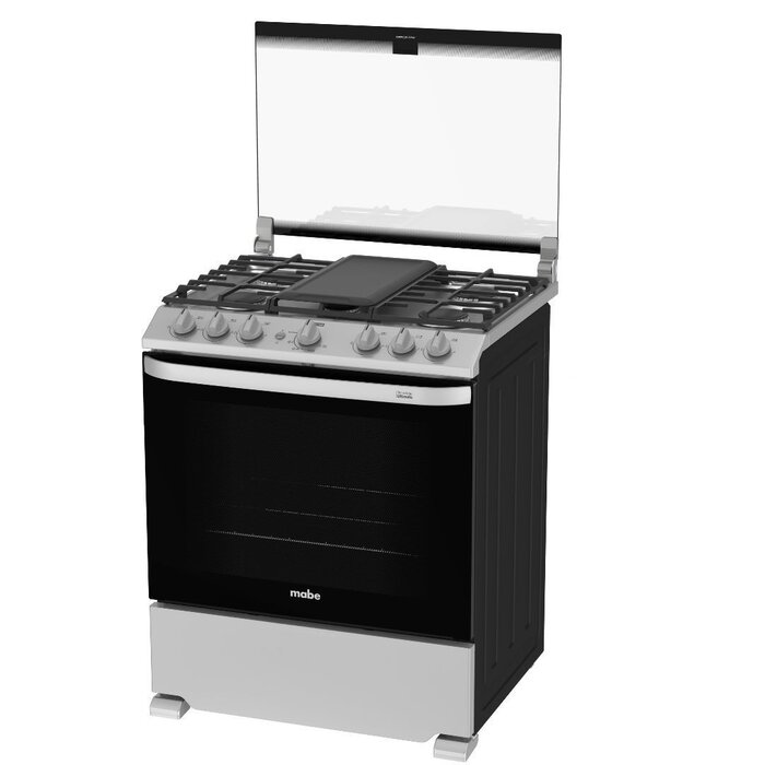 Estufa de Piso 76 cm Silver Mabe EMH7602JS0