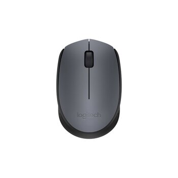Mouse M170 Gris con Negro Inalámbrico Logitech