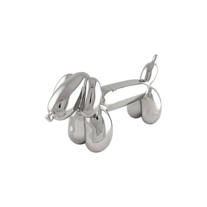 Perrito Salchicha Bruno Globo Plata de Dolomita Love & Lemons