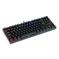 Teclado Gamer Mecánico Negro TKL Kumara Redragon K522RGB