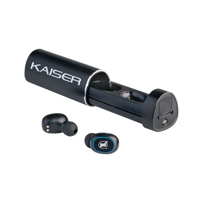 Audífonos True Wireless Bluetooth con linterna negro