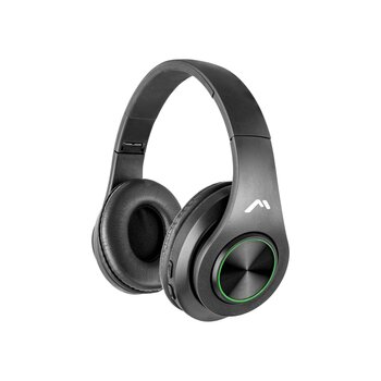 Audífonos inalámbricos con luz led acojinados y antiruido_ negro