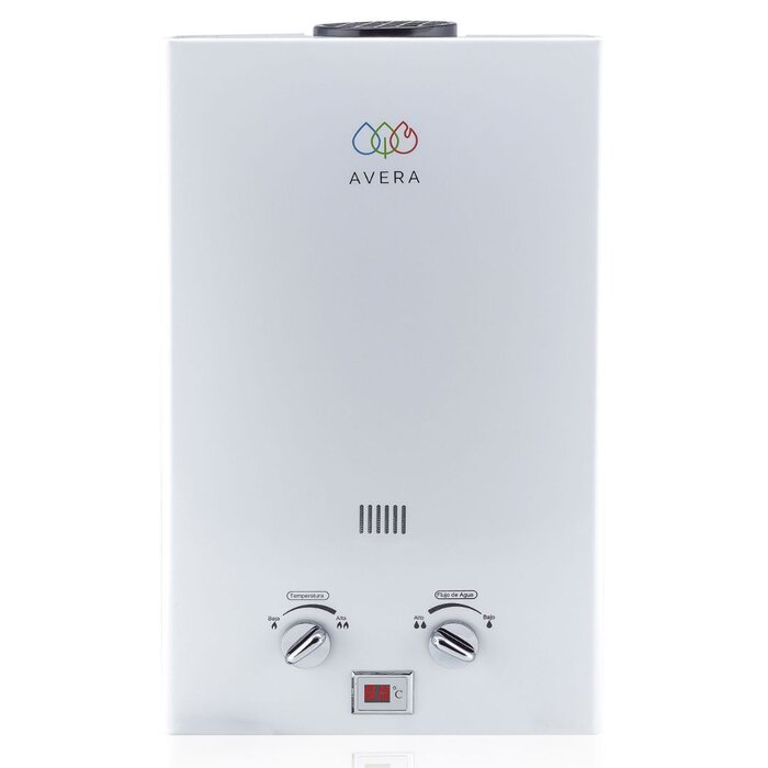 Calentador de Agua Instantáneo 12 L Gas Natural Avera C12LNAT