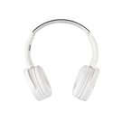 Audífonos Bluetooth Manos Libres Acabados Metálicos Blanco Mitzu