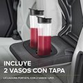 Licuadora Portátil 2 Vasos con Tapa Avera LP01