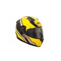 Casco Techx2 FF953 Abatible Negro/Amarillo con Lente Interno