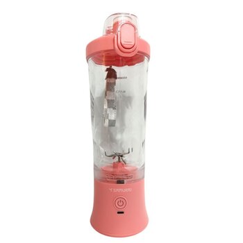 Licuadora Samurai Portátil 600ml Rosa Licuadora Samurai Portátil 600ml Rosa