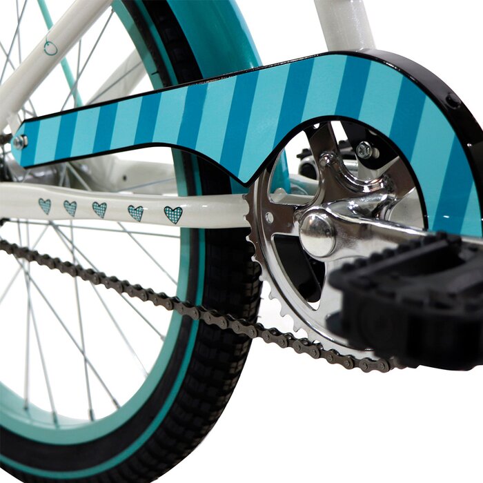 Bicicleta para Niña Benotto Cross Giselle Blanco/Aqua Claro