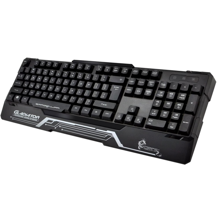 Teclado Gamer Nextep Dragon XT RGB_ Alámbrico_ USB_ Negro