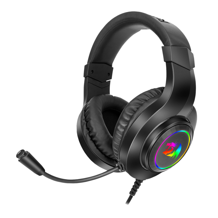 Auriculares Gamer Color Negro HYLAS Redragon H260rgb