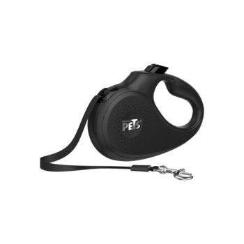 Correa Retráctil Grande Negra Fancy Pets Correa Retráctil Grande Negra Fancy Pets