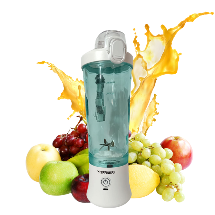 Licuadora Samurai Portátil 600ml Blanca