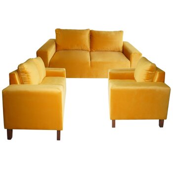 Sala Alpes Holland Velvet Mustard