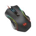 Mouse Gamer Negro DPI 7200 Pixart 3212 Switch Huano Redragon M60
