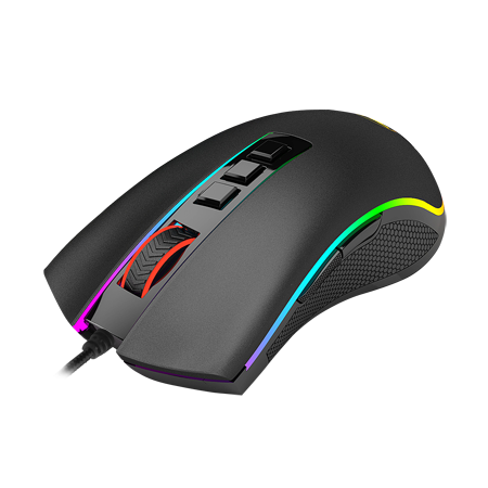 Mouse Gamer Negro DPI 10000 Pixart 3325 Switch Huano Redragon M7